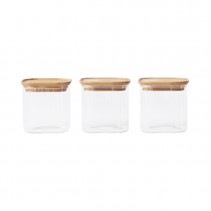 Set de boîtes carrées - Pebbly