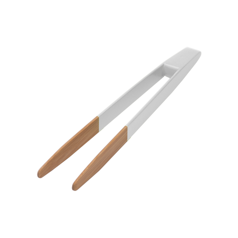 Bamboo toast tongs - non-magnetic
