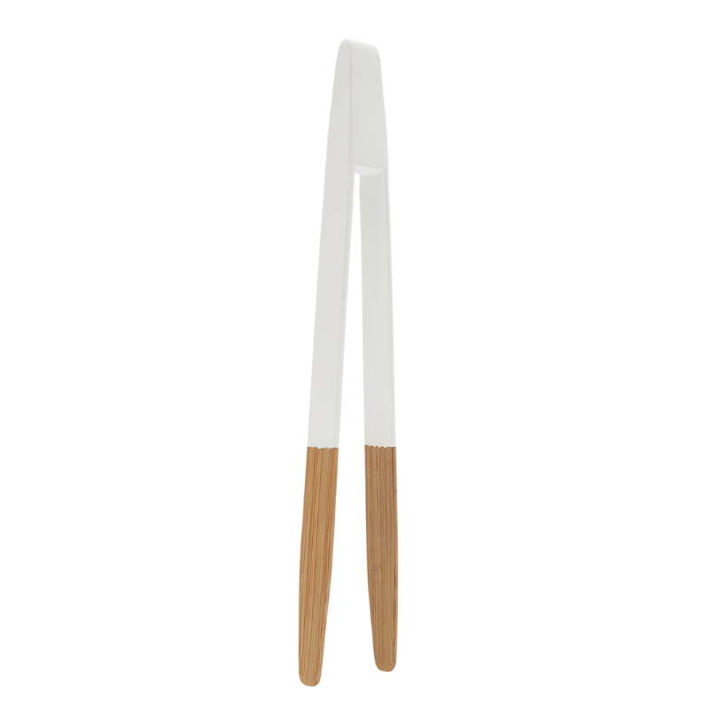 Bamboo toast tongs - non-magnetic