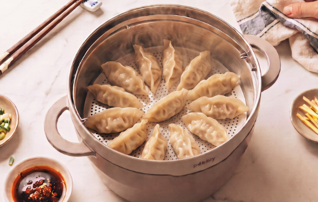 Gyozas aux légumes | Cocotte Pebbly