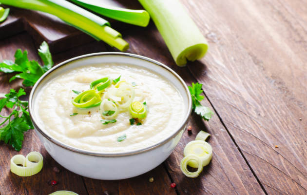 Recette du mois : un velouté de poireau réconfortant