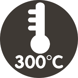 Maximum temparature 300°C