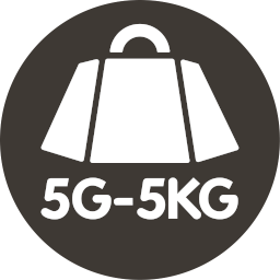 Maximum weight 5kg